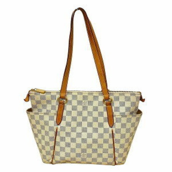 Louis Vuitton Handbags - Louis Vuitton Damier Azur White Totally PM Tote Bag Handbag